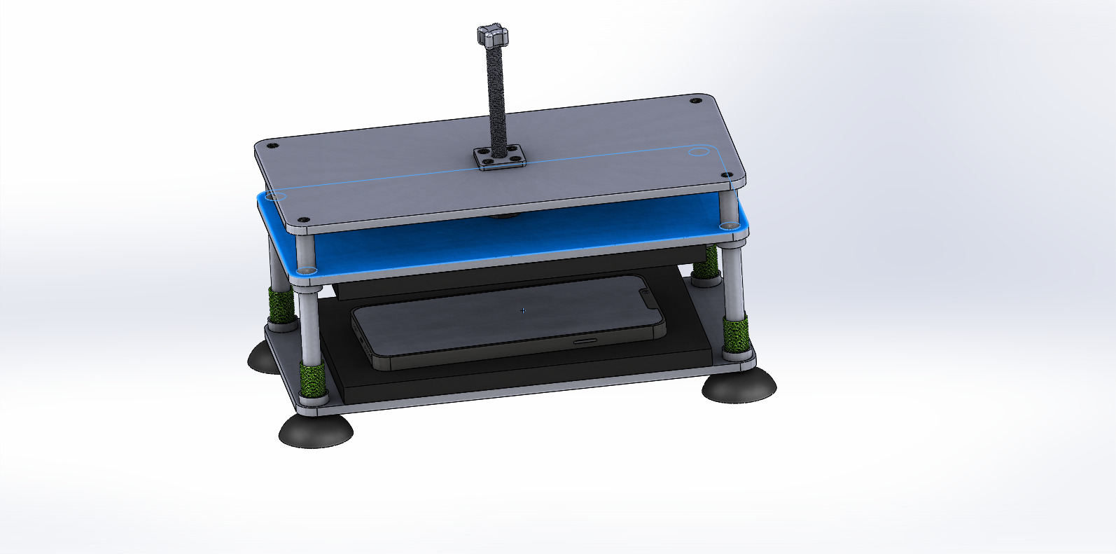 手机屏幕固定支架